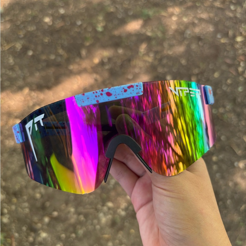 Pit Viper Multicolor Reflective Glasses